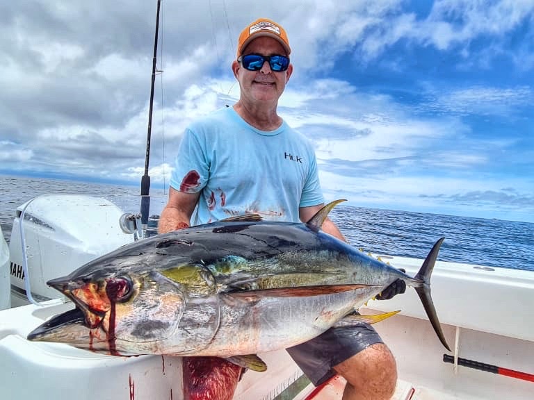 Gregg Mufson with nice tuna