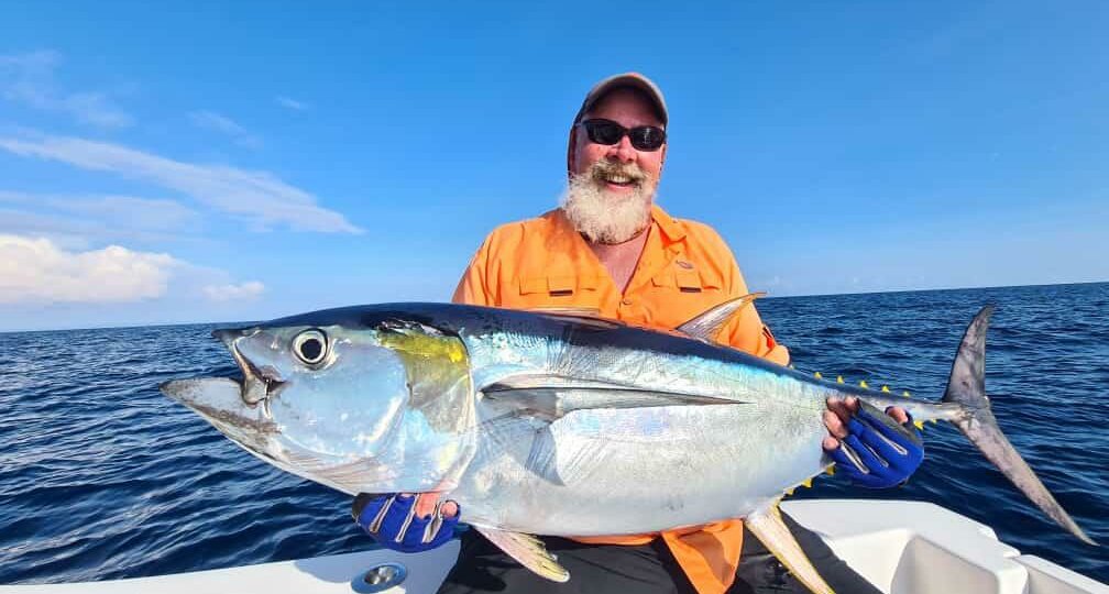 catching a big tuna