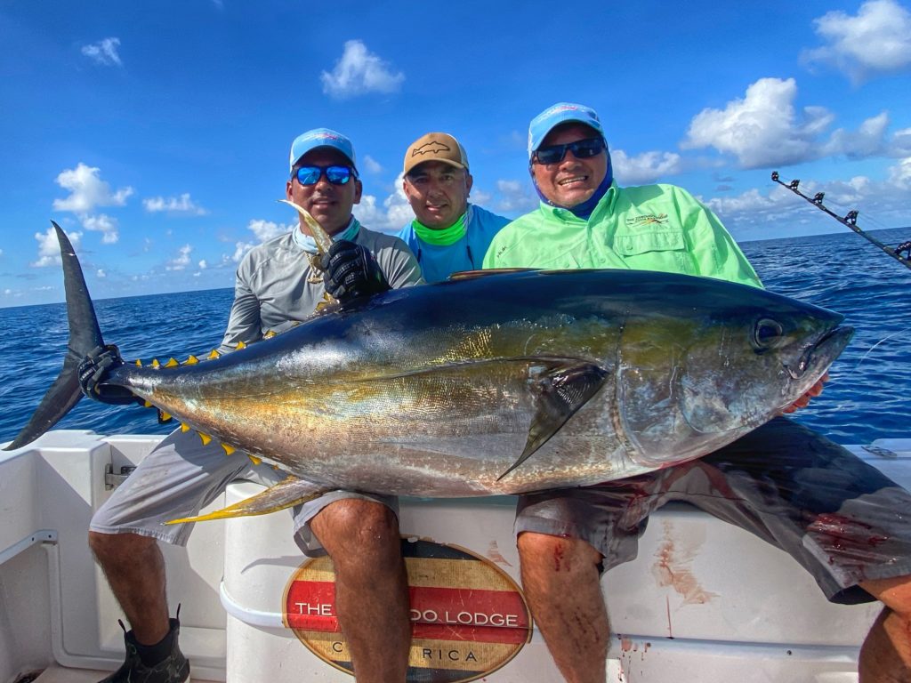 big tuna on the boat