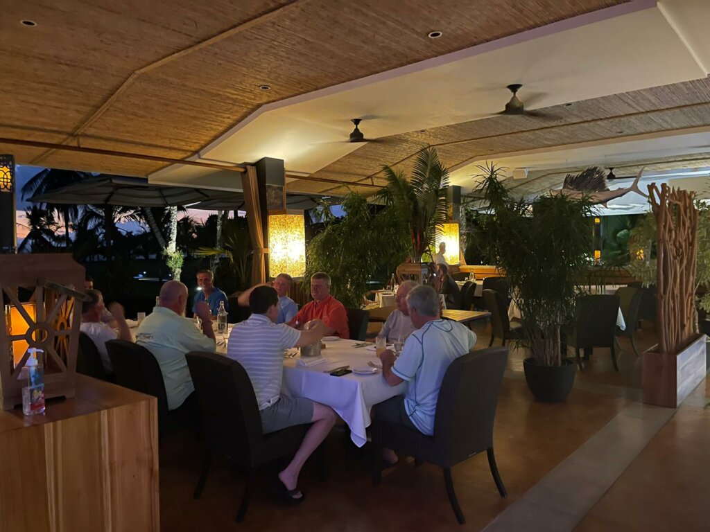 Inside the Gamefisher restaurant