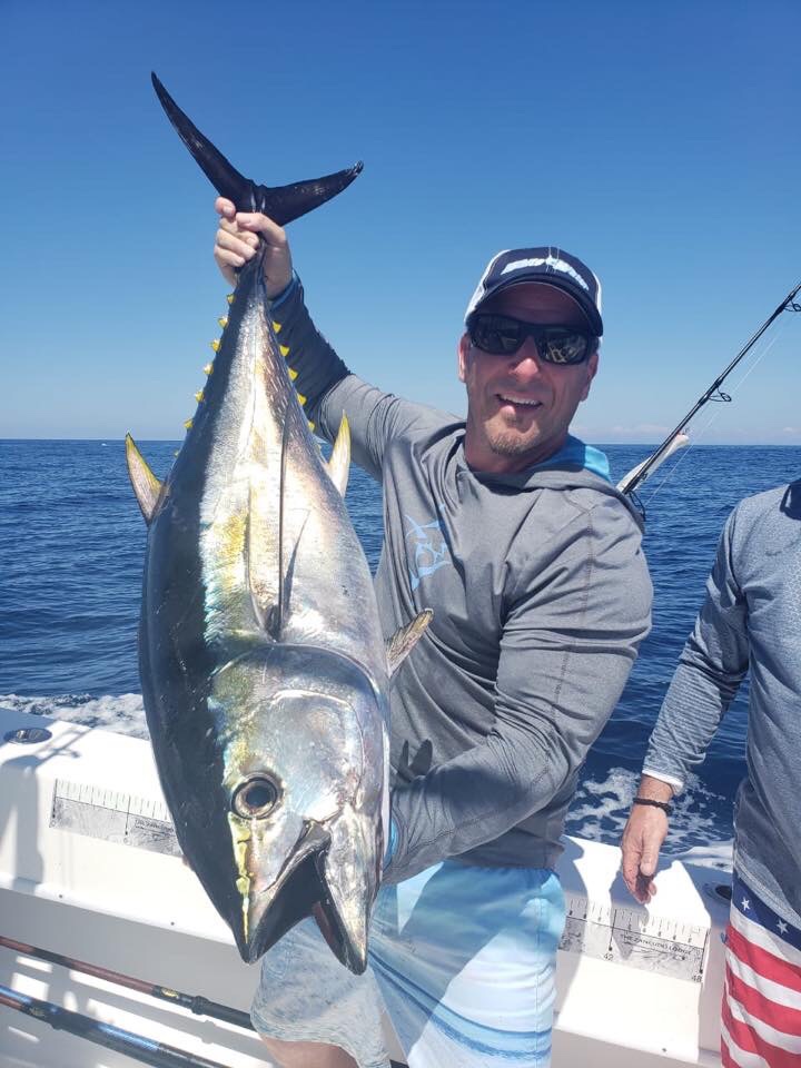 Nice tuna on the boat