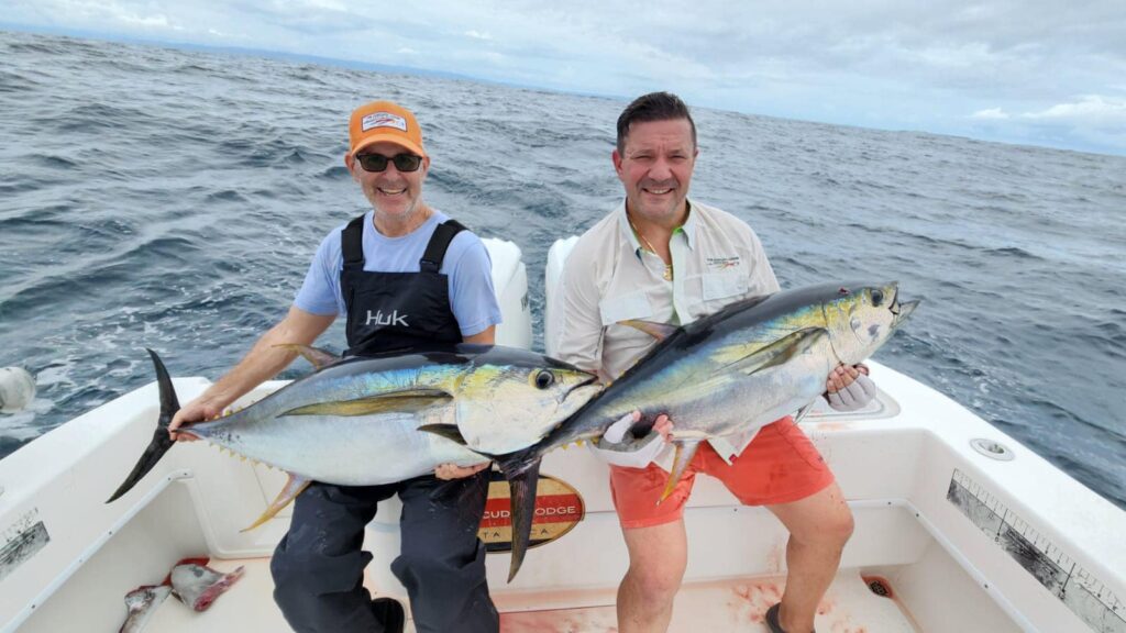 sailfish on the line also pictured: a really cool Go Fish Costa