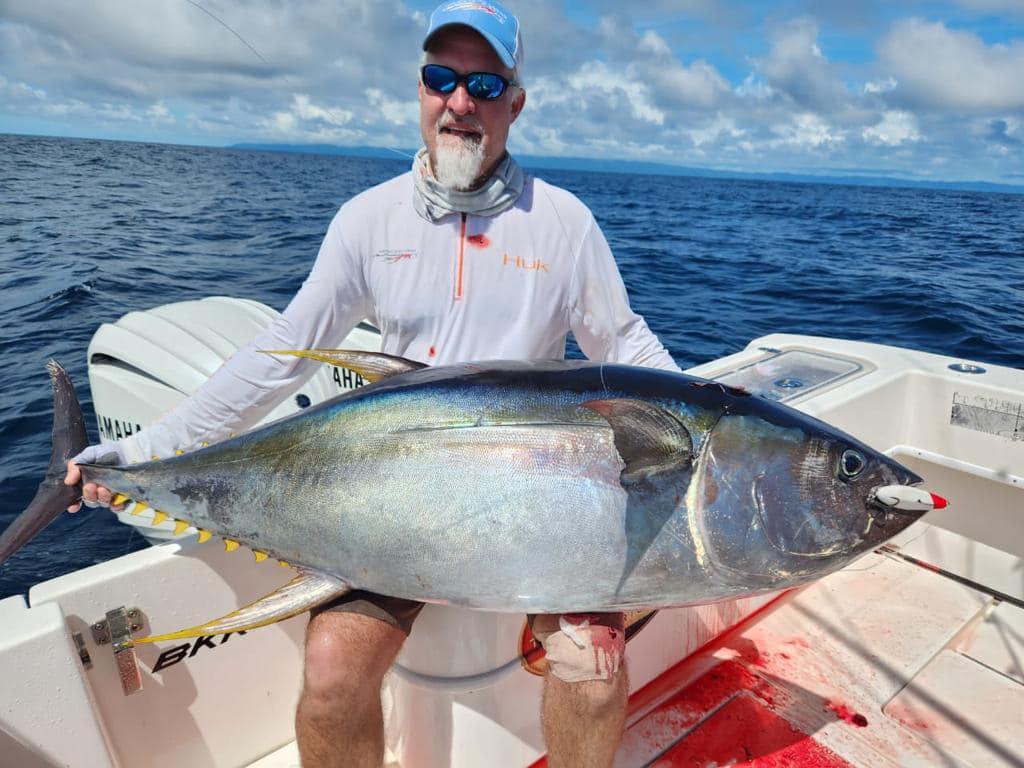 Big tuna in Southern Costa Rica