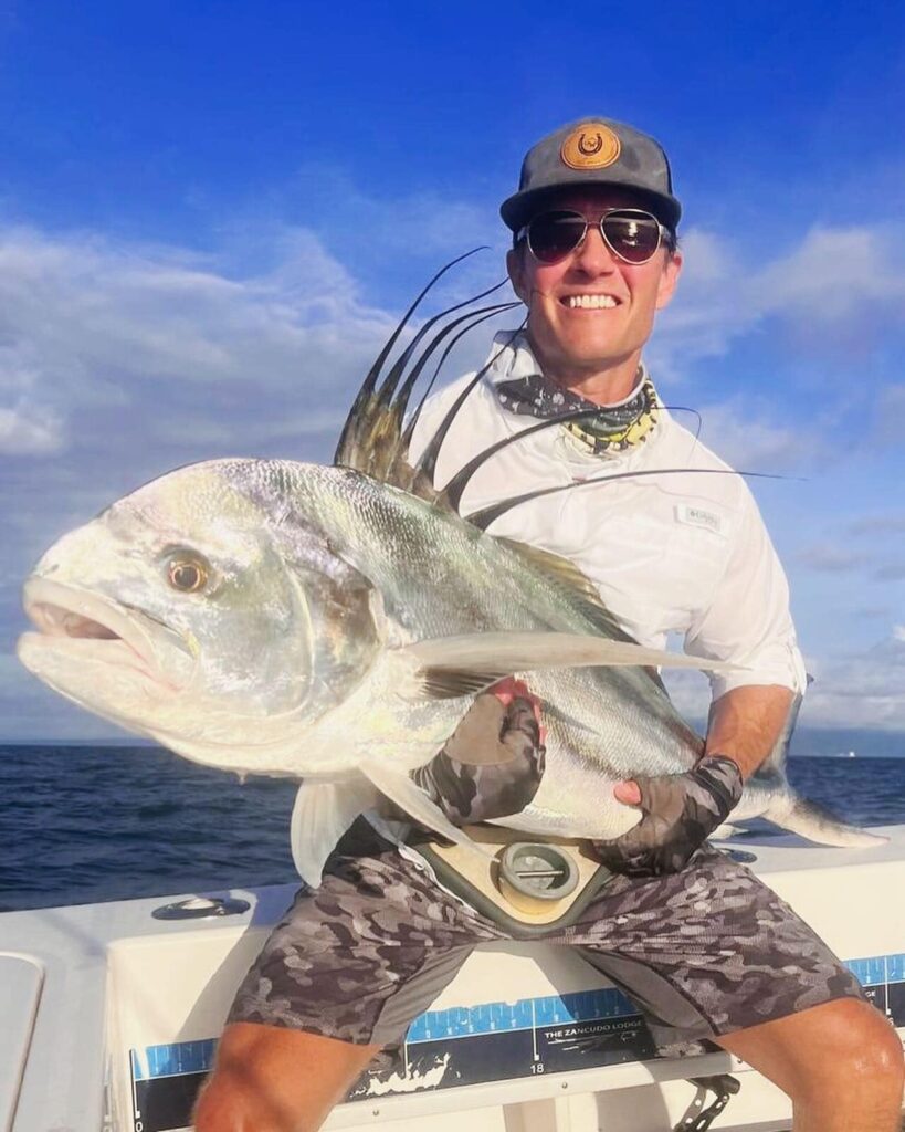 one of many trophy sized roosterfish released